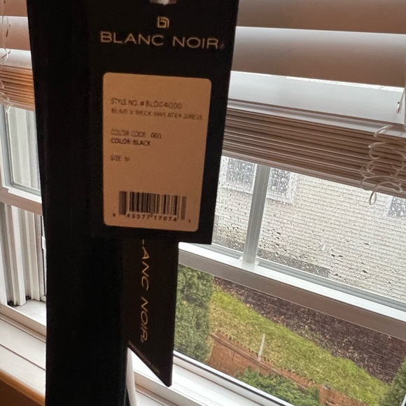 Blanc Noir Blair V Neck Sweater Dress - Picture 7 of 7